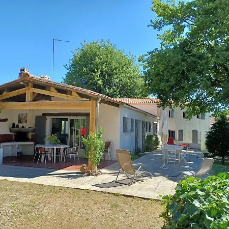 Villa Sur Grand Jardin Arbore Proche De La Plage *