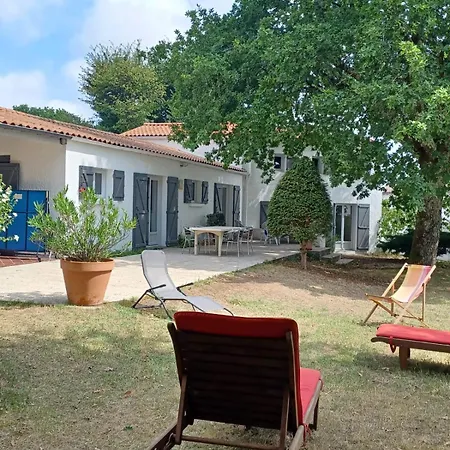 Villa Sur Grand Jardin Arbore Proche De La